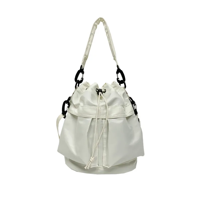 Large Capacity Drawstring Bucket Bag - Image 8