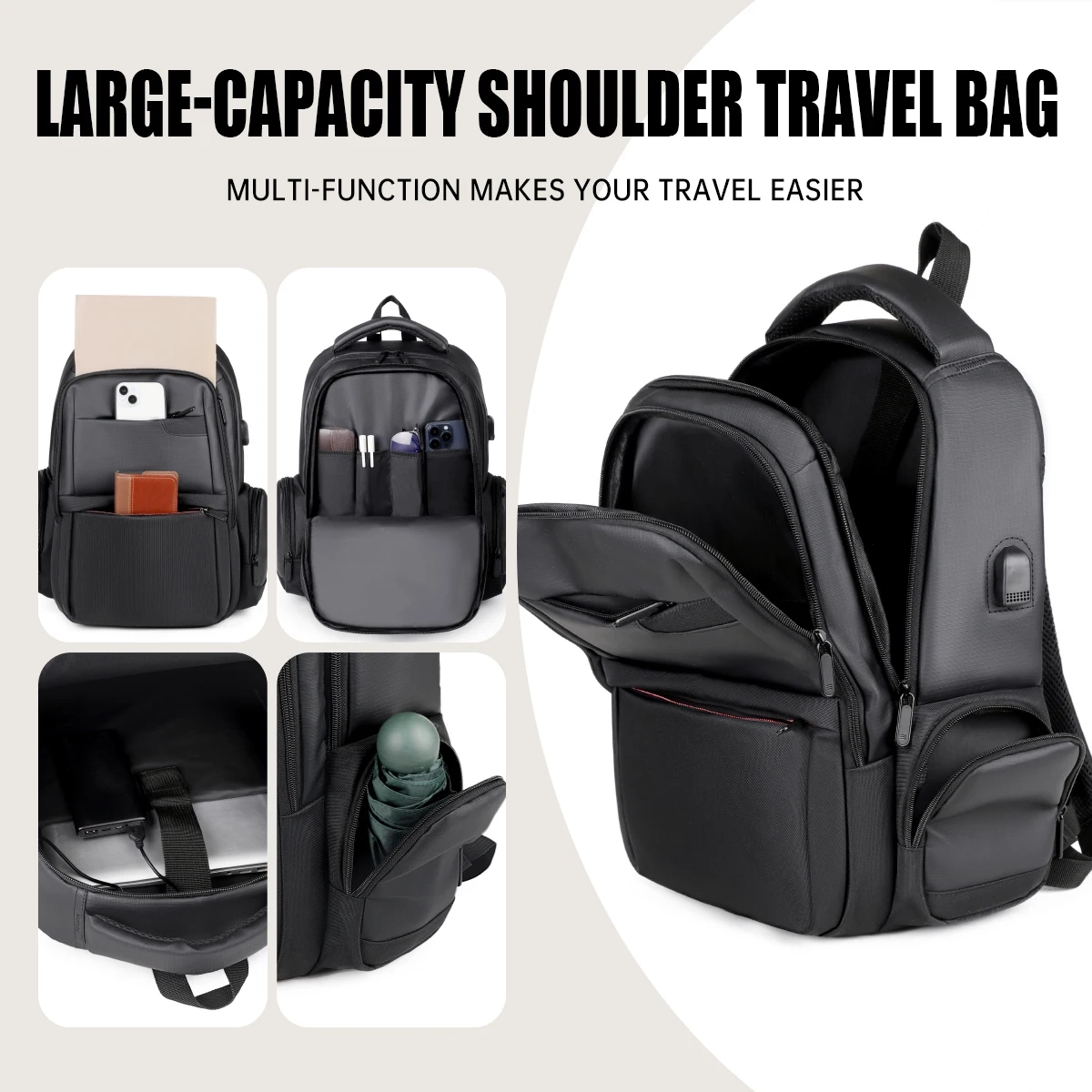 Lightweight Business Travel Backpack - Image 3