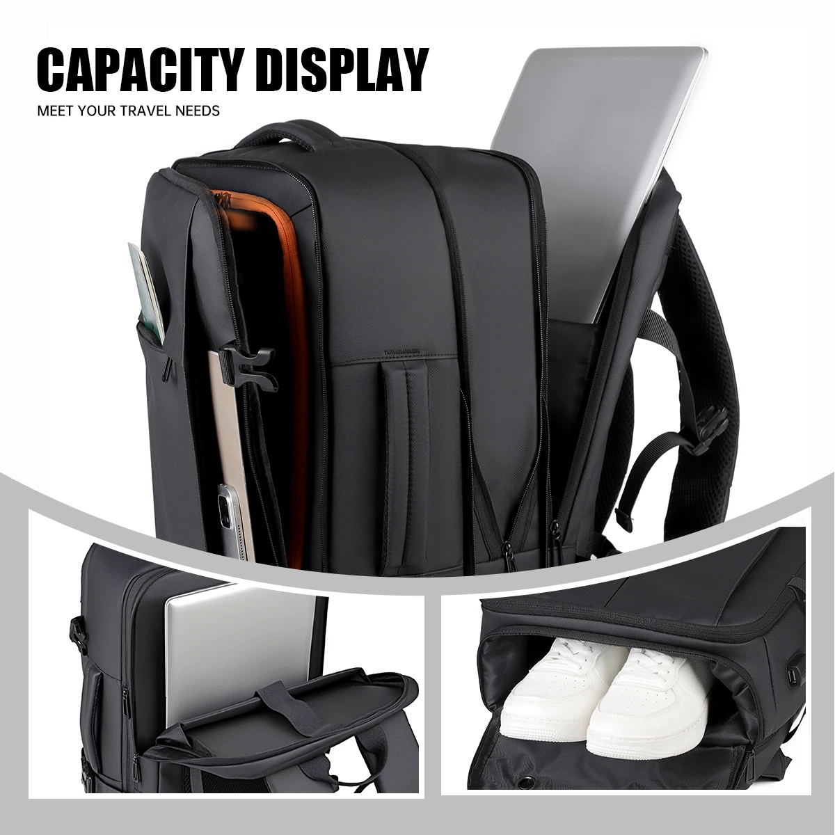 Business Commuter Laptop Backpack - Image 3