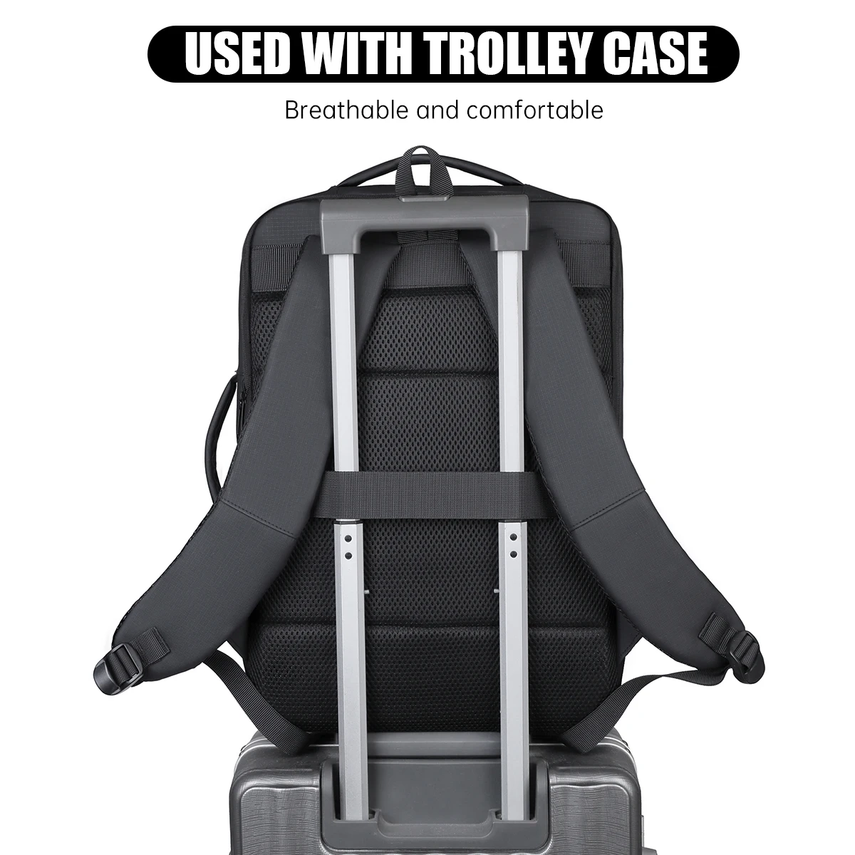 Commuter Travel Laptop Backpack - Image 2