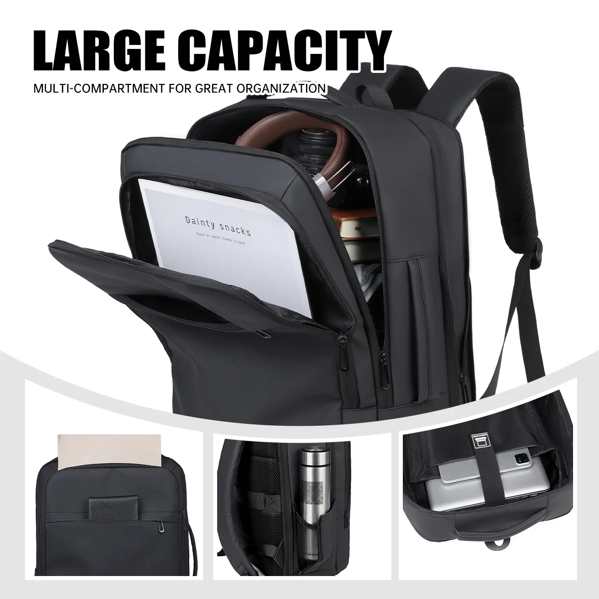Commuter Travel Laptop Backpack - Image 3