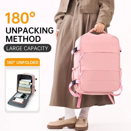 Travel Laptop Backpack with Shoe Compartment