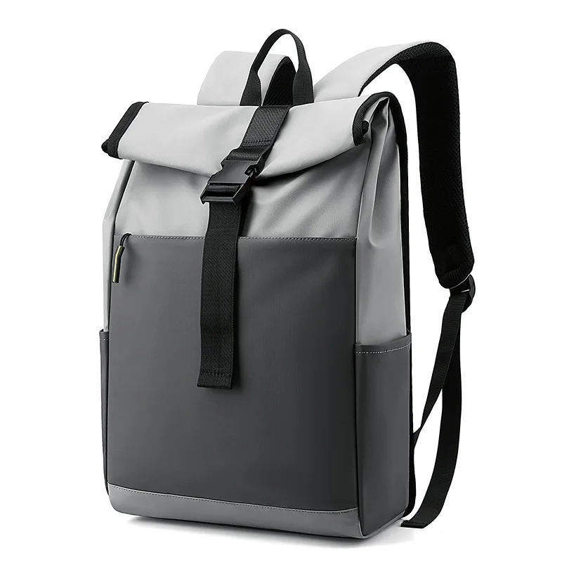 Roll-Top Commuter Laptop Backpack - Image 6
