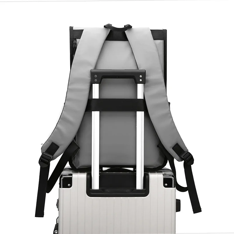 Roll-Top Commuter Laptop Backpack - Image 3