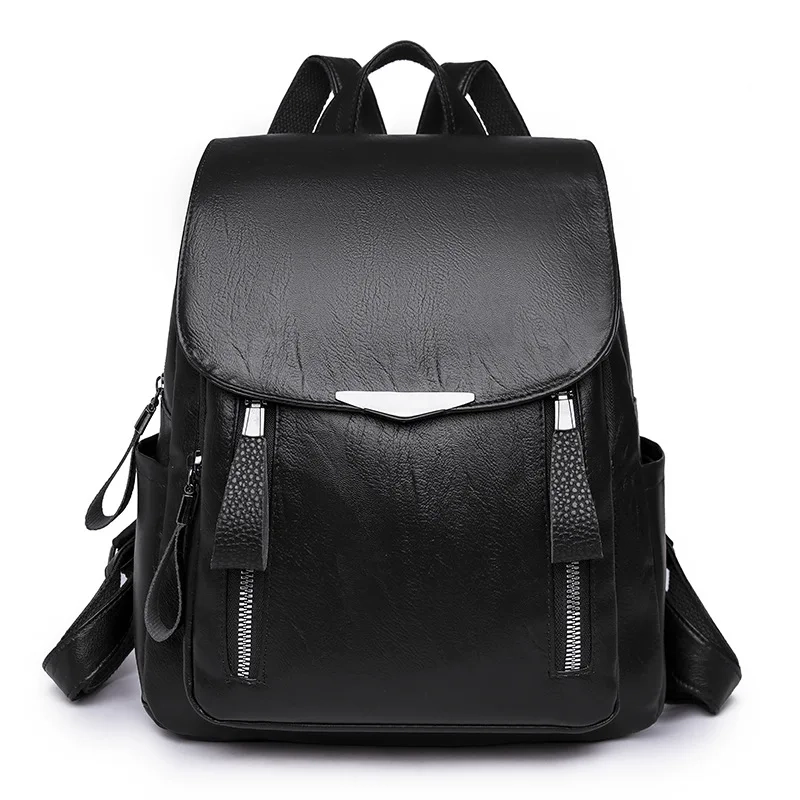 Large Capacity PU Shoulder Carry Bag - Image 5
