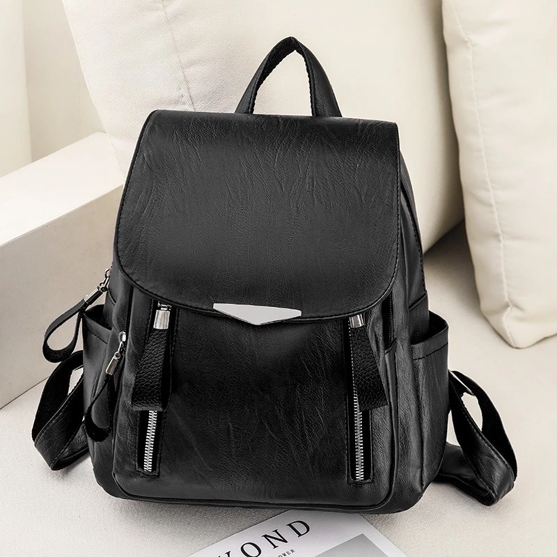 Large Capacity PU Shoulder Carry Bag - Image 2