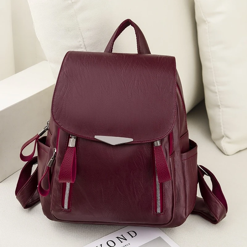 Large Capacity PU Shoulder Carry Bag - Image 3