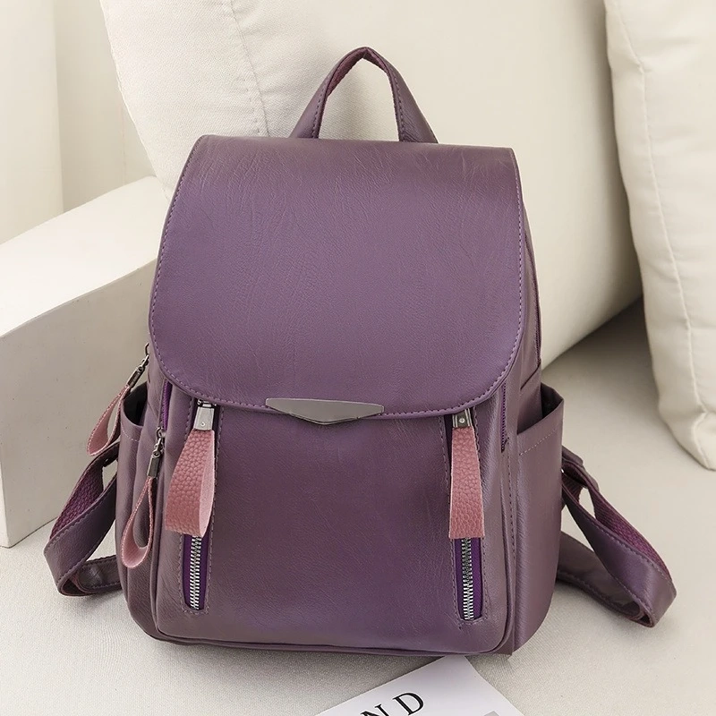 Large Capacity PU Shoulder Carry Bag