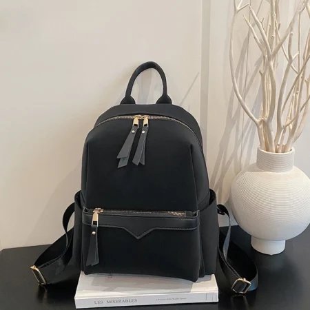 Compact Contrast Commuter Backpack
