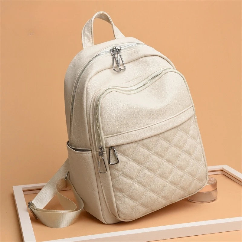 Quilted Everyday Commuter Backpack - Image 3
