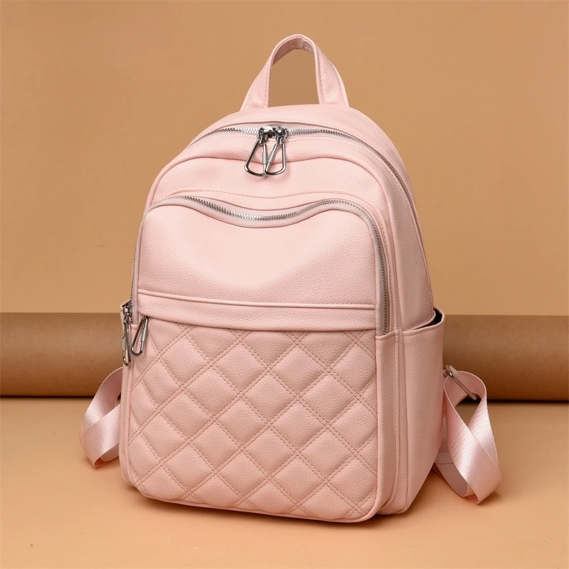 Quilted Everyday Commuter Backpack - Image 4
