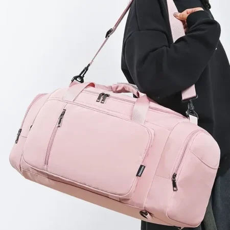 Travel Duffle Bag with Shoe Compartment