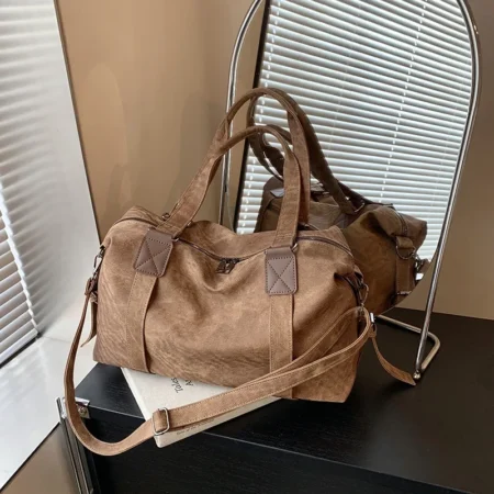 Compact PU Travel Carry Bag