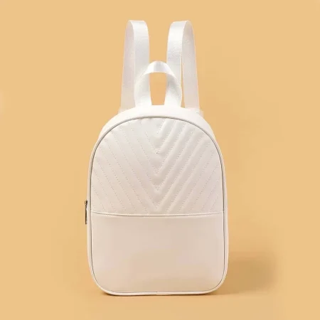 Embroidered Flower Mini Backpack