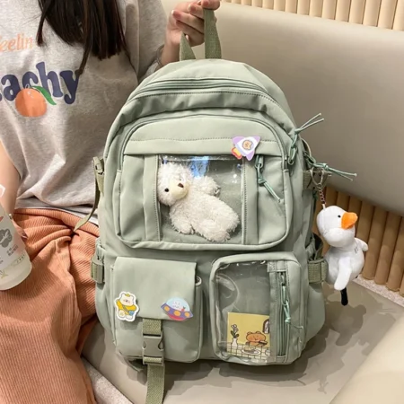 Large Capacity School Backpack Set