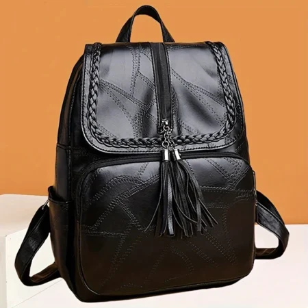 Casual Zip Backpack