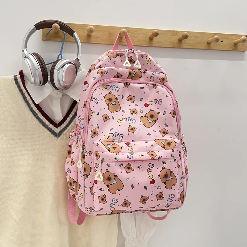 Cute Bear School Backpack - Image 5