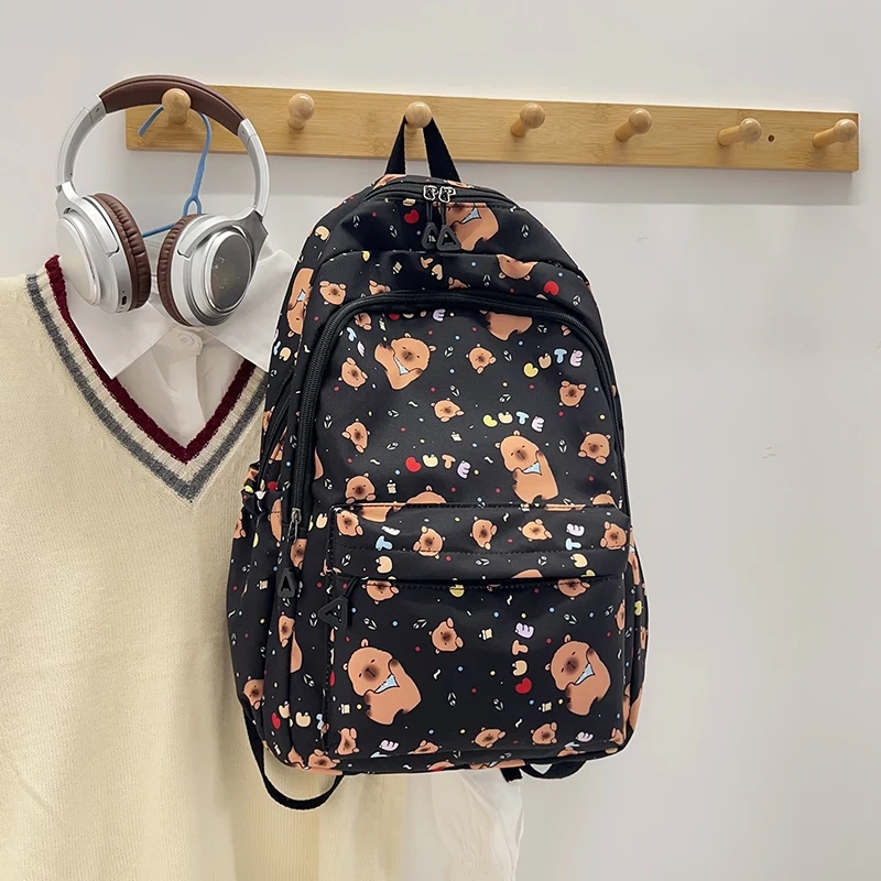 Cute Bear School Backpack - Image 3