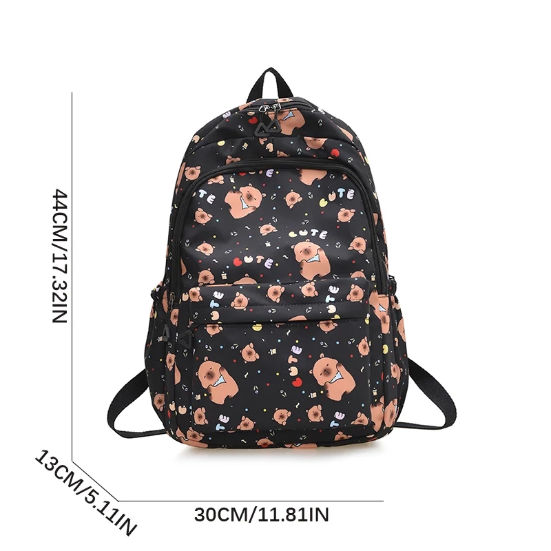 Cute Bear School Backpack - Image 6