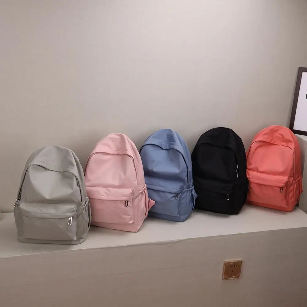 Lightweight Nylon Everyday Backpack - Image 2