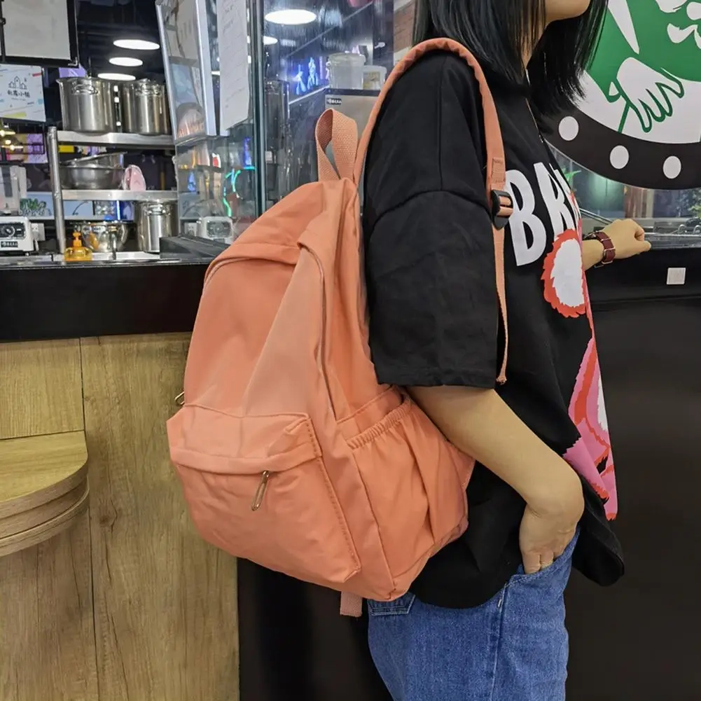 Lightweight Nylon Everyday Backpack - Image 5