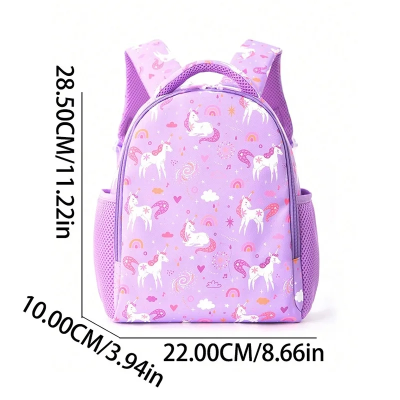Rainbow Unicorn Kids Backpack - Image 2