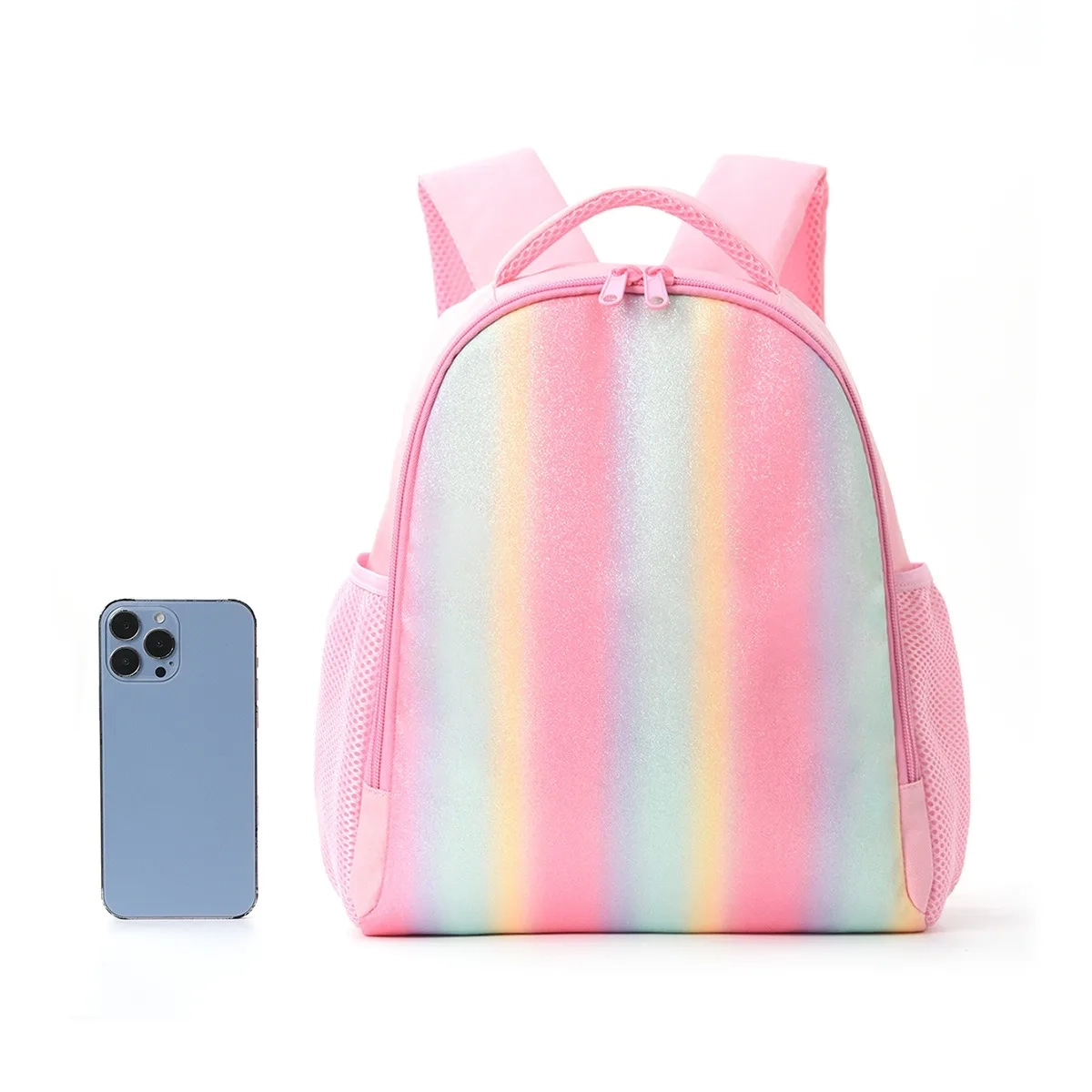 Rainbow Unicorn Kids Backpack - Image 4