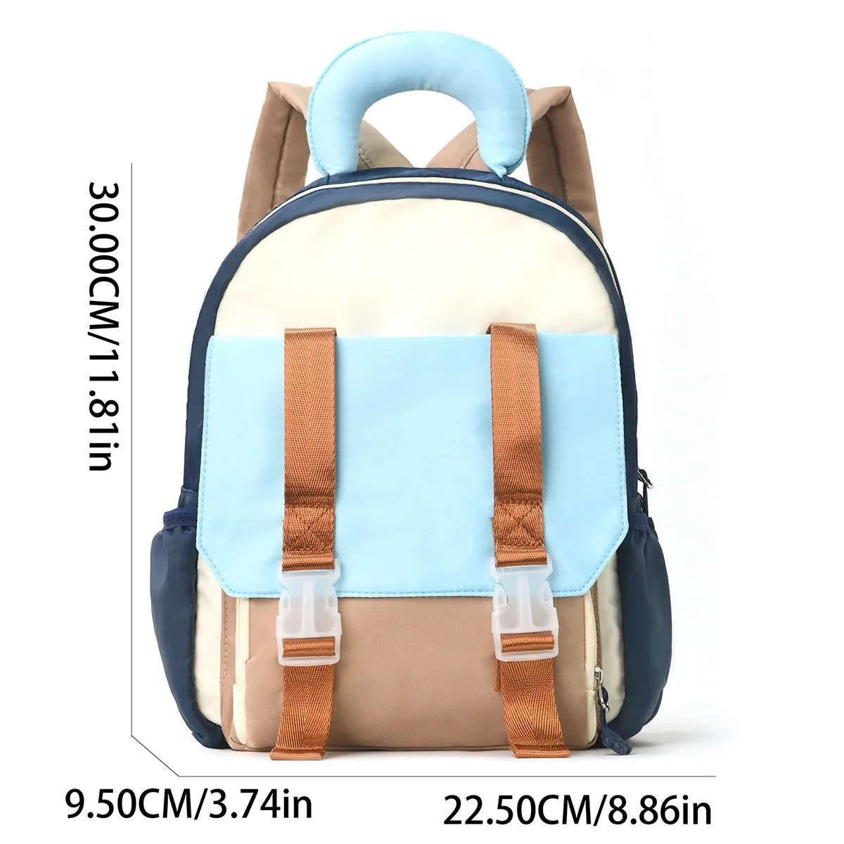 Colorblock Kids Backpack - Image 4
