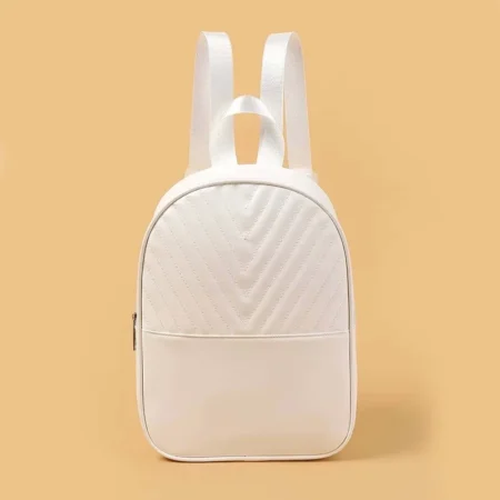Embroidered Flower Mini Backpack