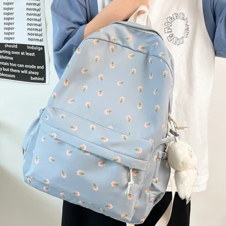 Floral School Backpack