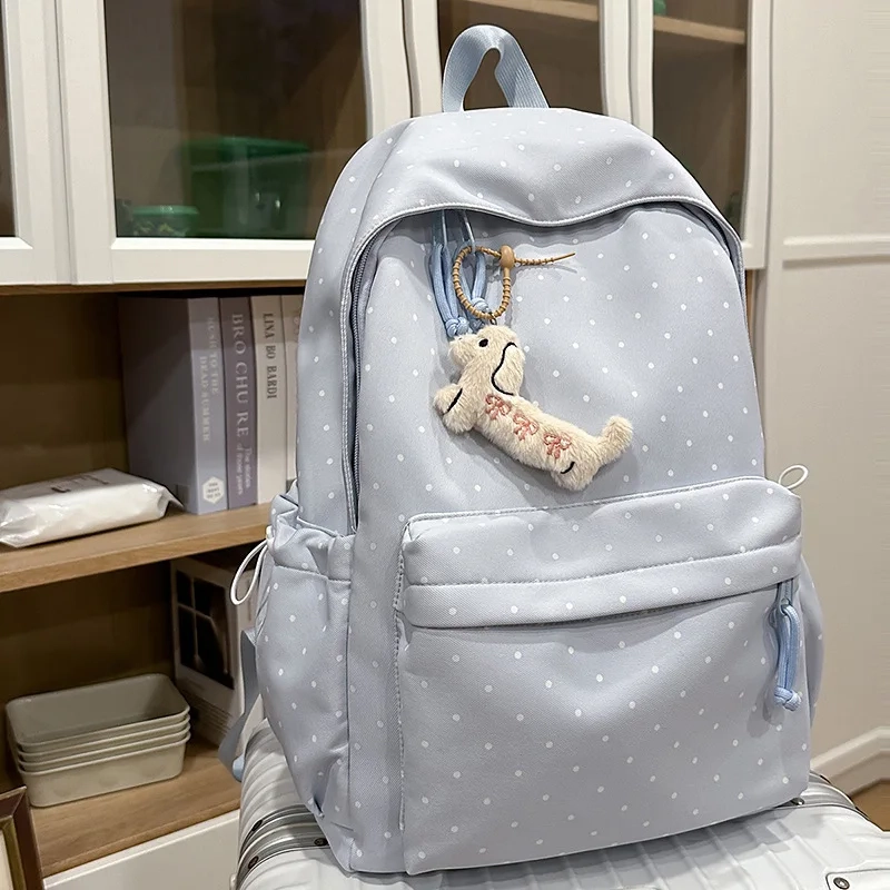 Polka Dot School Backpack - Image 7