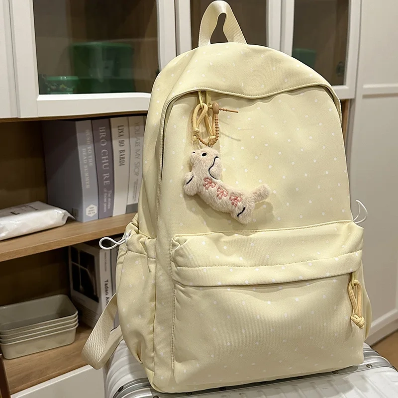 Polka Dot School Backpack - Image 8