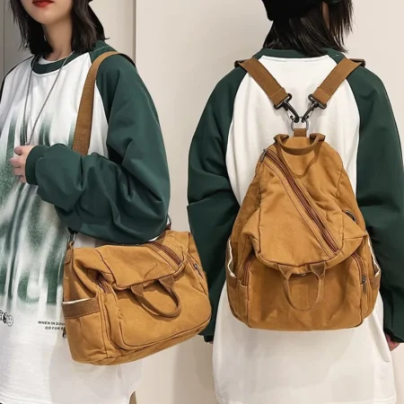 Vintage Canvas Commuter Backpack