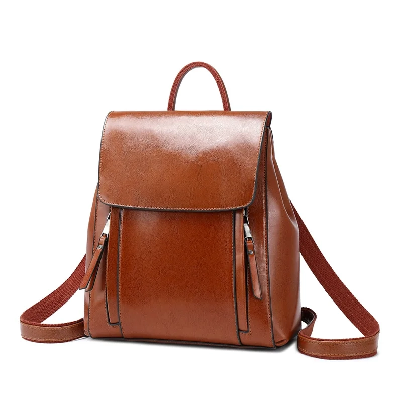 Leather Convertible Backpack - Image 7