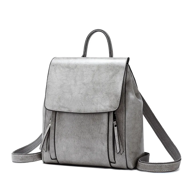 Leather Convertible Backpack - Image 10