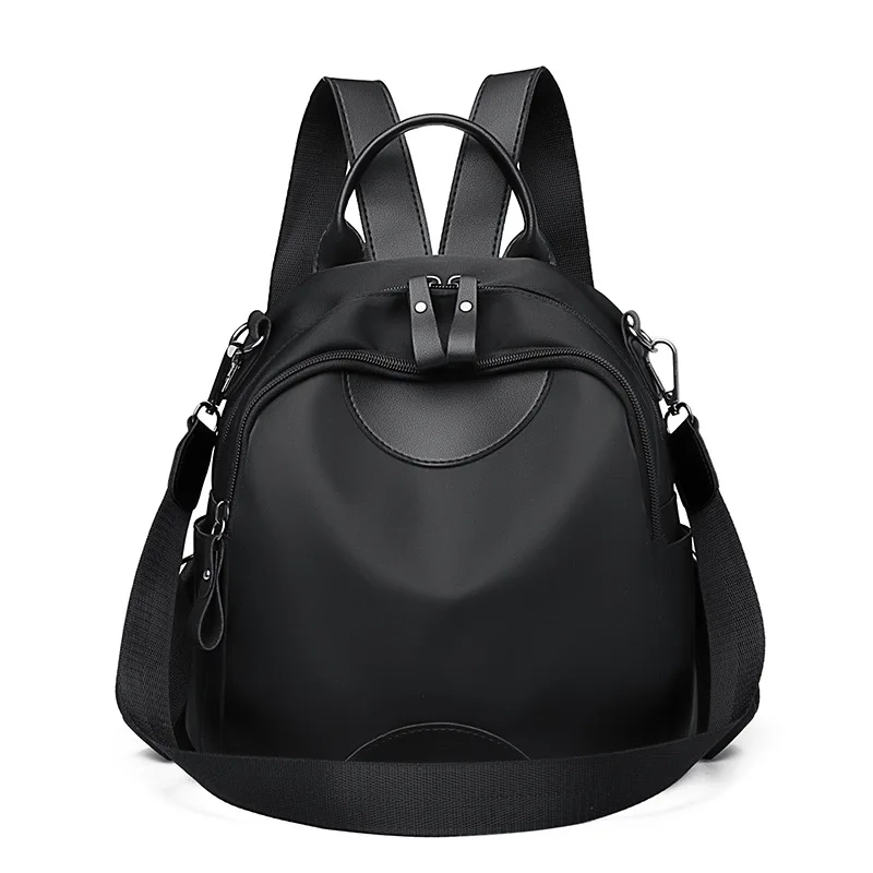 Lightweight Striped Nylon Backpack - Image 7