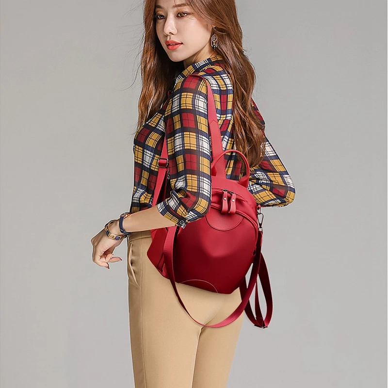 Lightweight Striped Nylon Backpack - Image 4