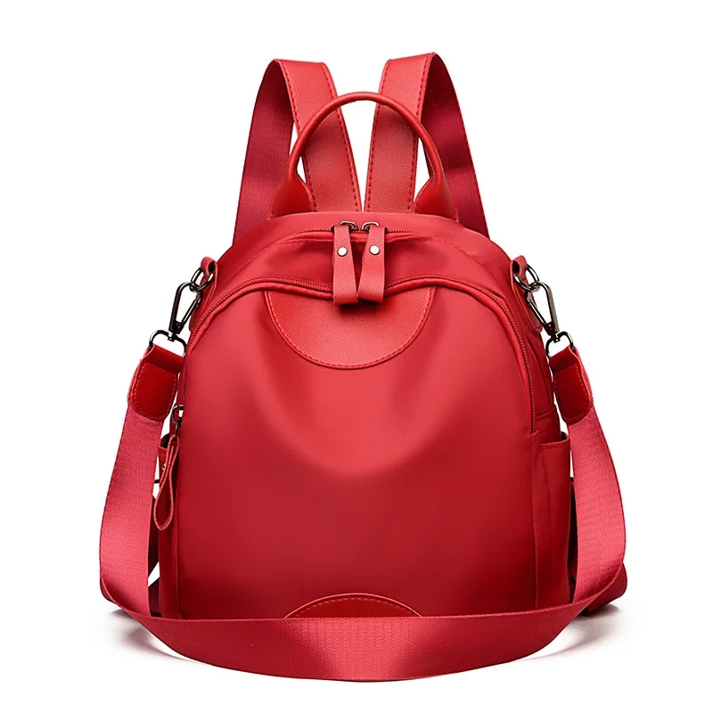 Lightweight Striped Nylon Backpack - Image 6