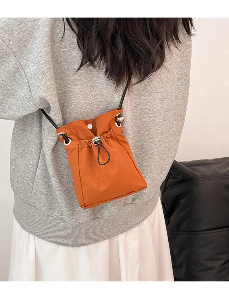 Mini Nylon Crossbody Bag - Image 9