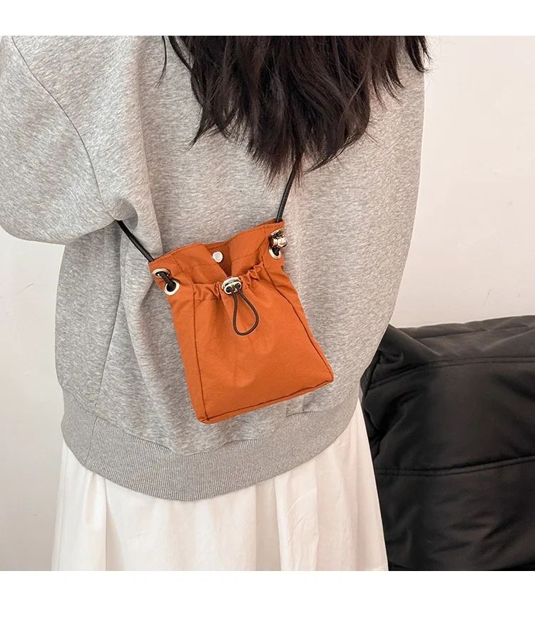 Mini Nylon Crossbody Bag - Image 4