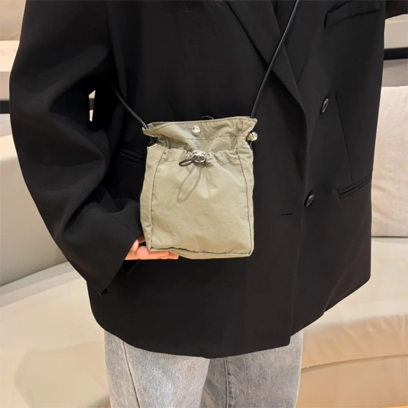 Mini Nylon Crossbody Bag - Image 8