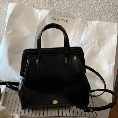 Retro Clip PU Backpack
