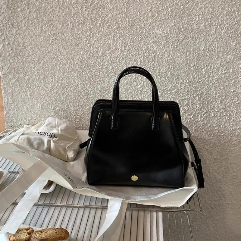 Retro Clip PU Backpack - Image 3