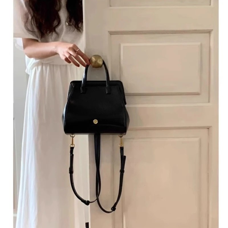 Retro Clip PU Backpack - Image 6