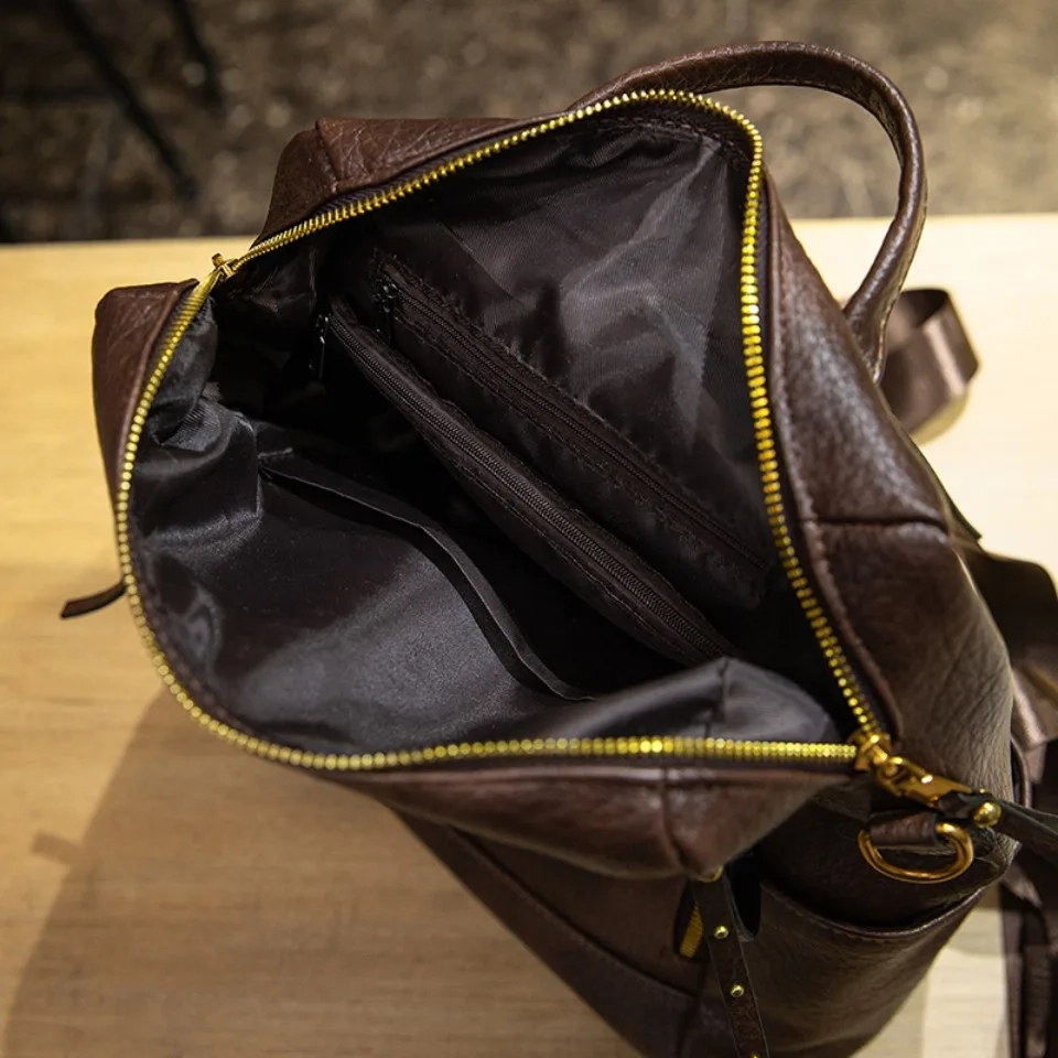 Vintage Convertible Carryall Backpack - Image 6