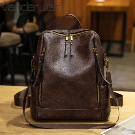 Vintage Convertible Carryall Backpack