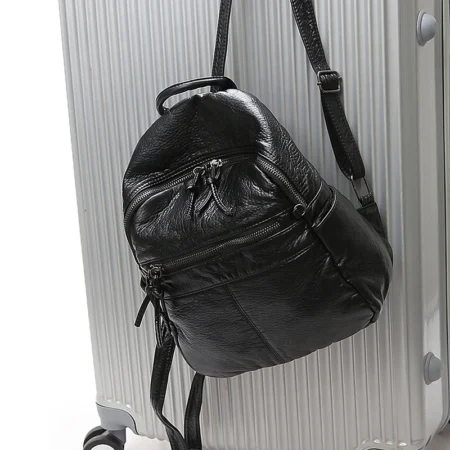 Convertible PU Daily Backpack