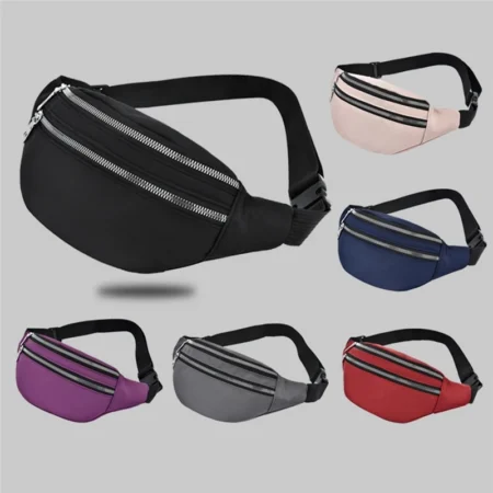 Running Waist Bag with Bottle Holder