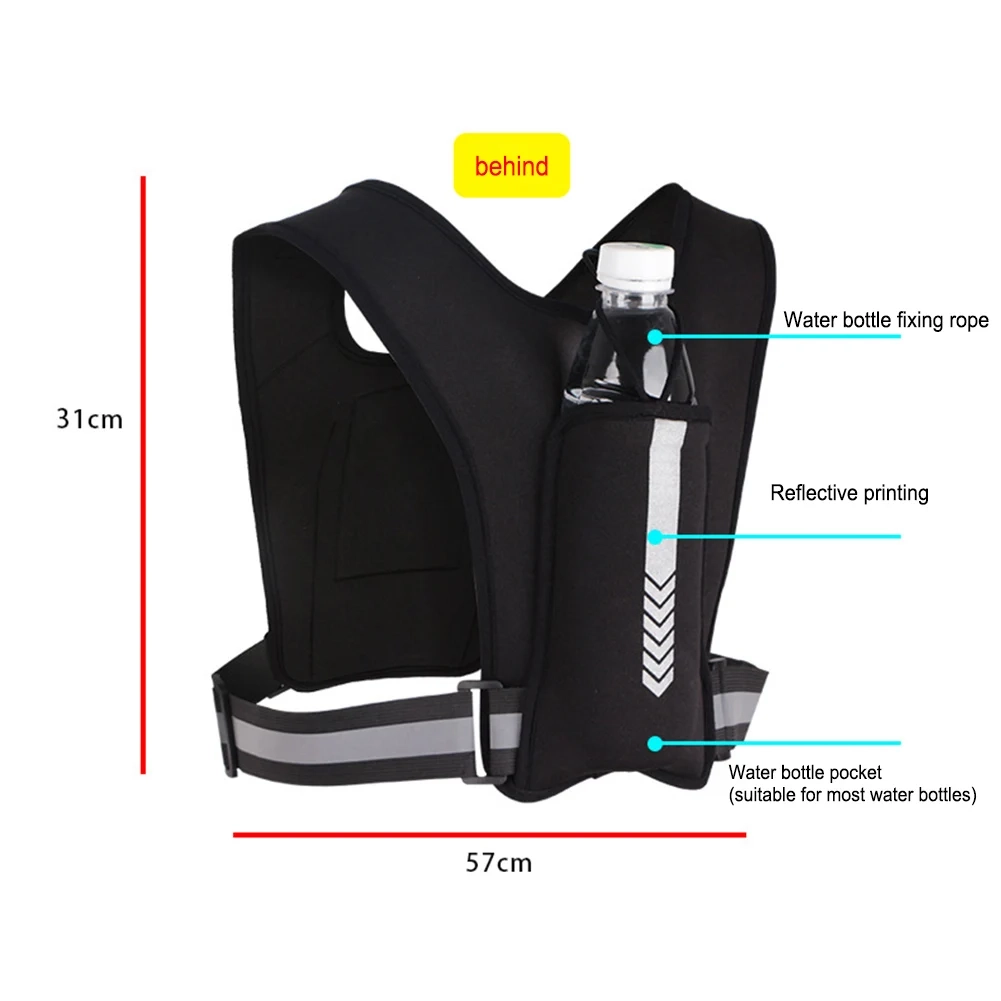 Reflective Running Chest Vest Bag - Image 5