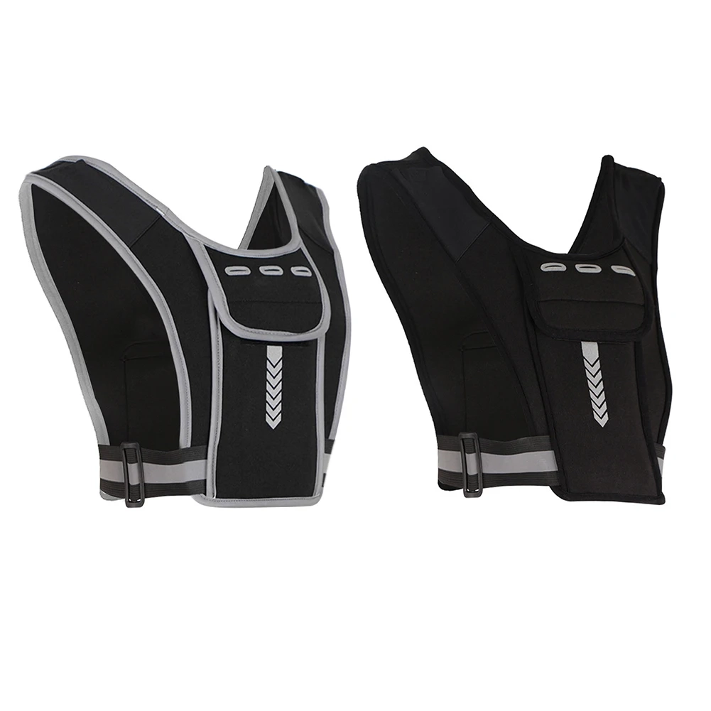 Reflective Running Chest Vest Bag